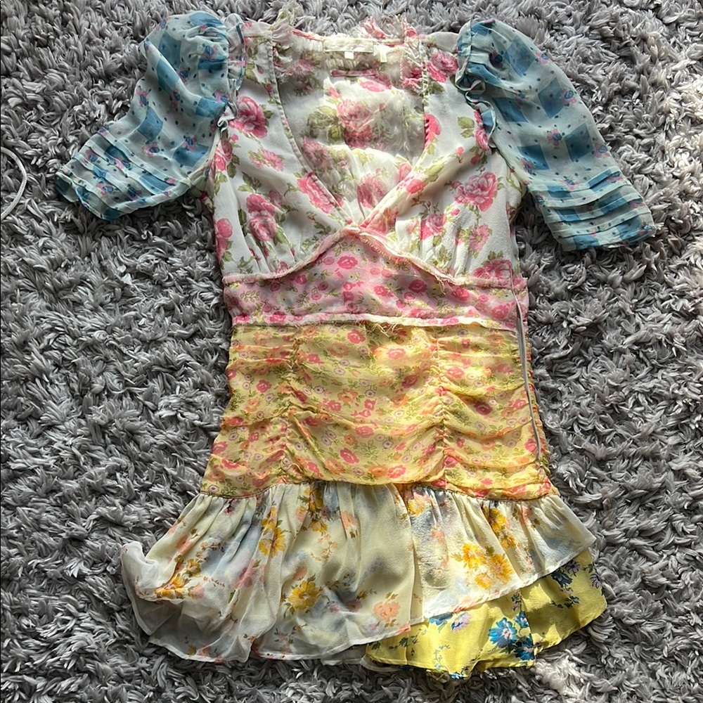 LoveShackFancy floral dress